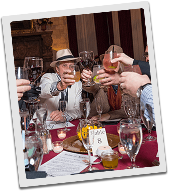 Denver Murder Mystery guests raise glasses